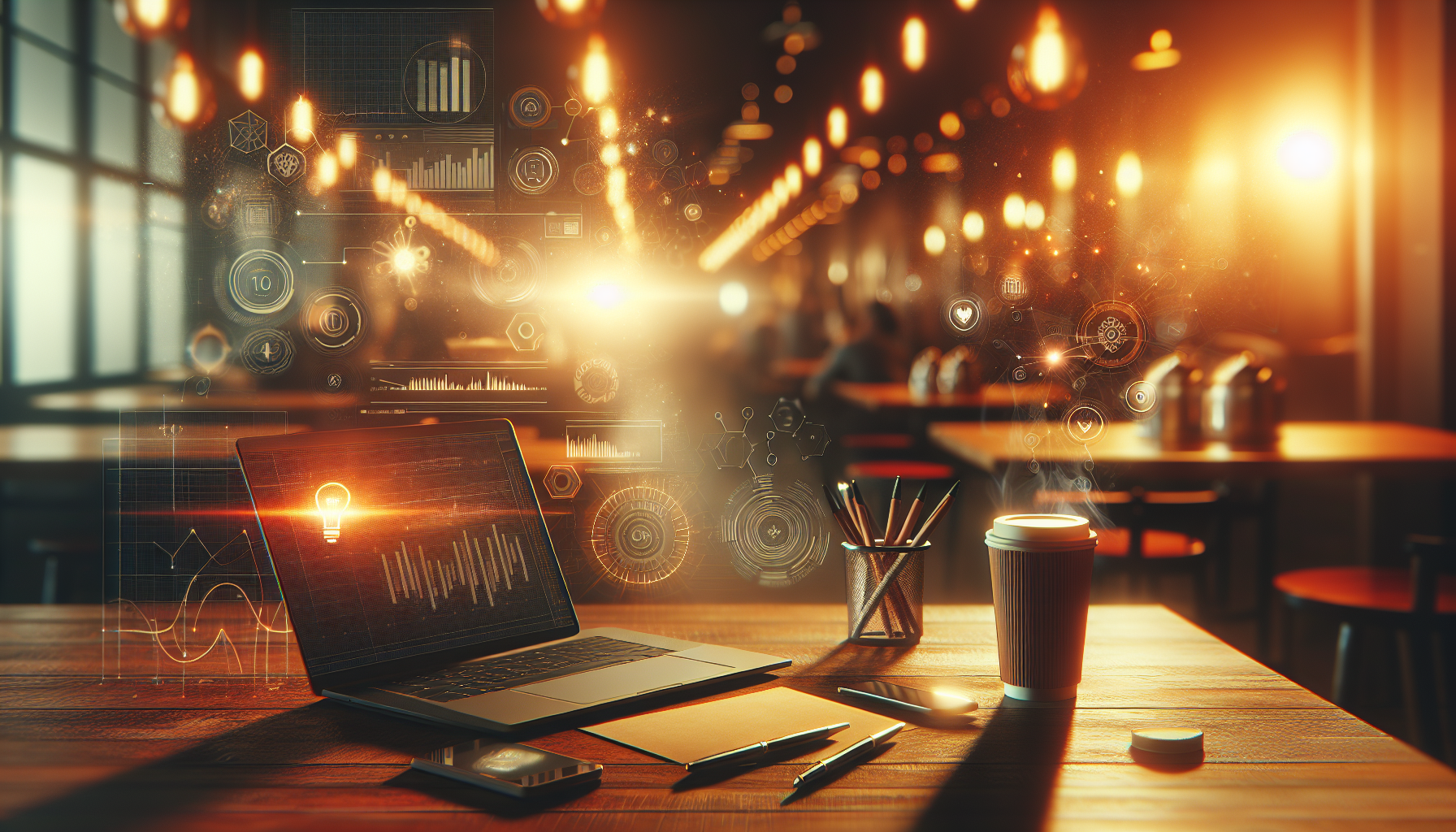 AI-generated image to illustrate the content of Hustle Revenue.