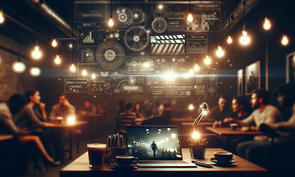 AI-generated image to illustrate the content of Hustle Revenue.