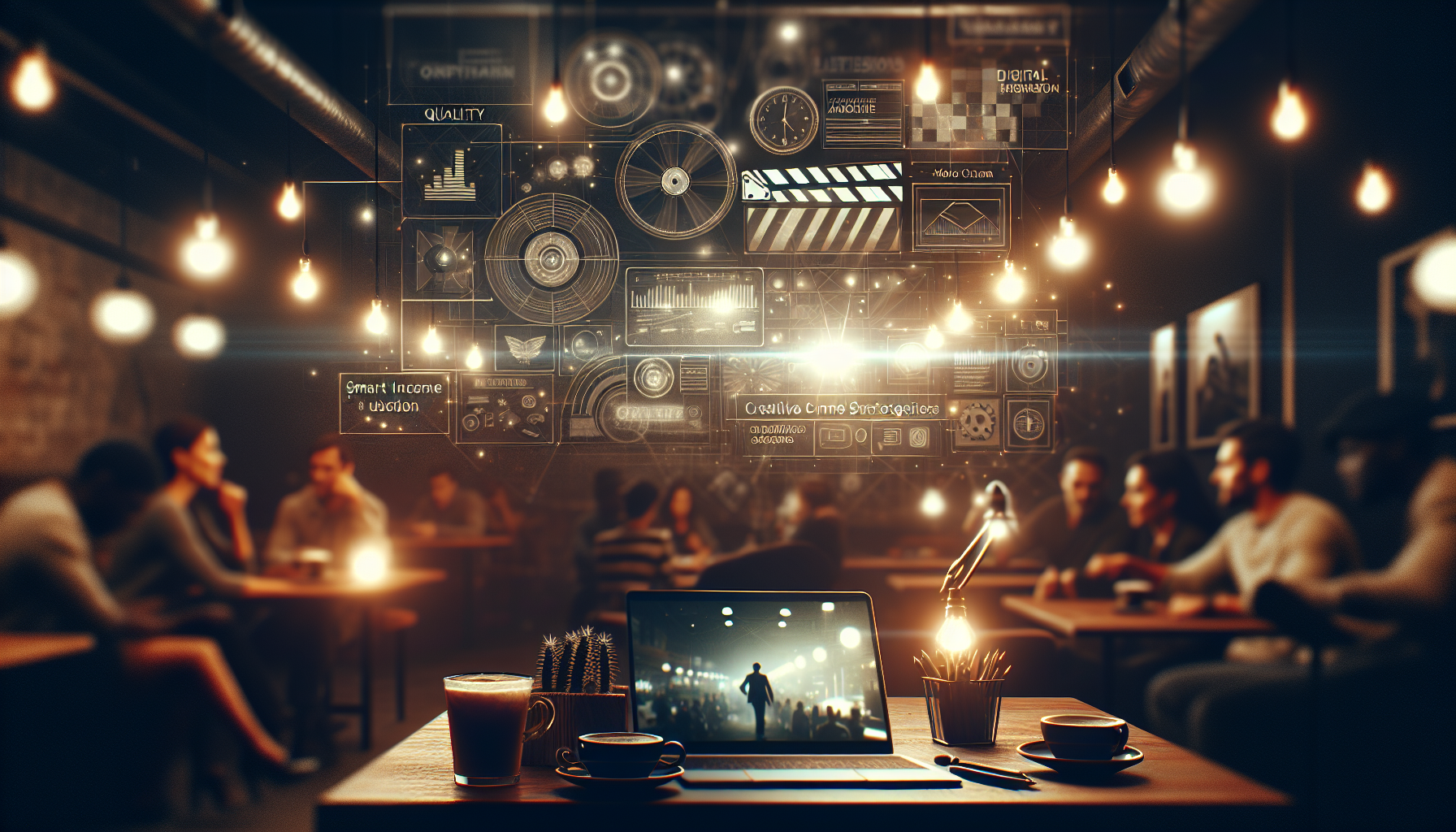 AI-generated image to illustrate the content of Hustle Revenue.