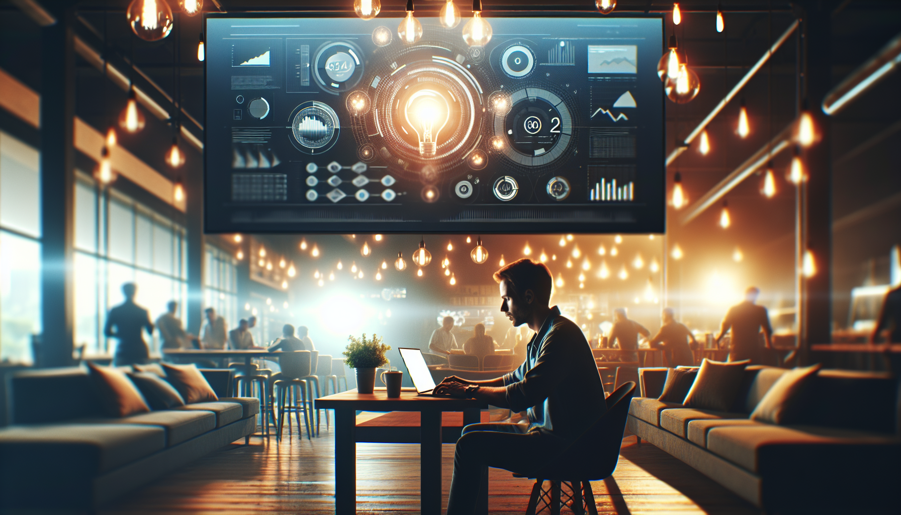 AI-generated image to illustrate the content of Hustle Revenue.