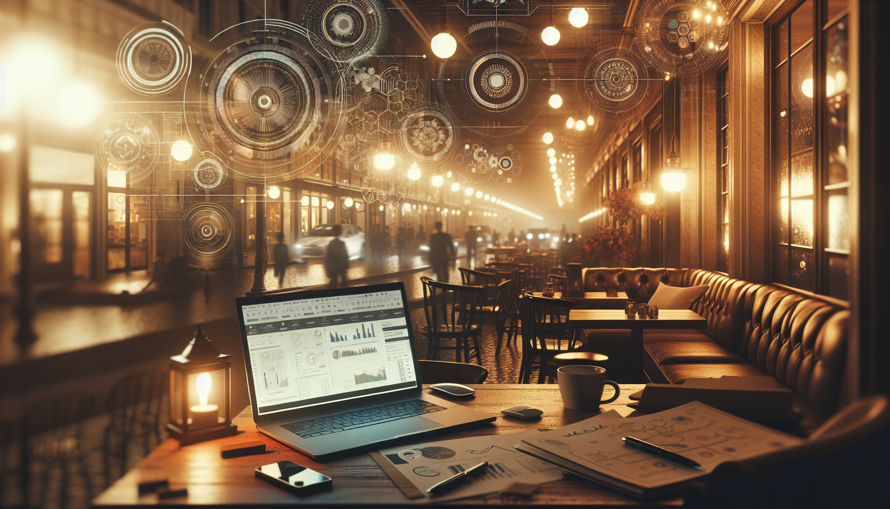 AI-generated image to illustrate the content of Hustle Revenue.