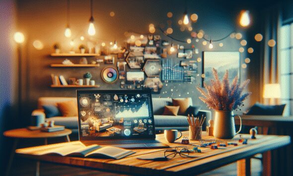 AI-generated image to illustrate the content of Hustle Revenue.