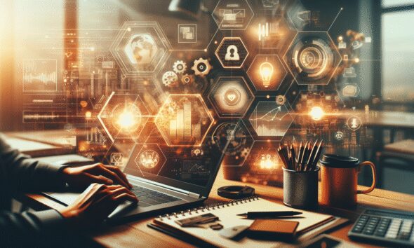 AI-generated image to illustrate the content of Hustle Revenue.