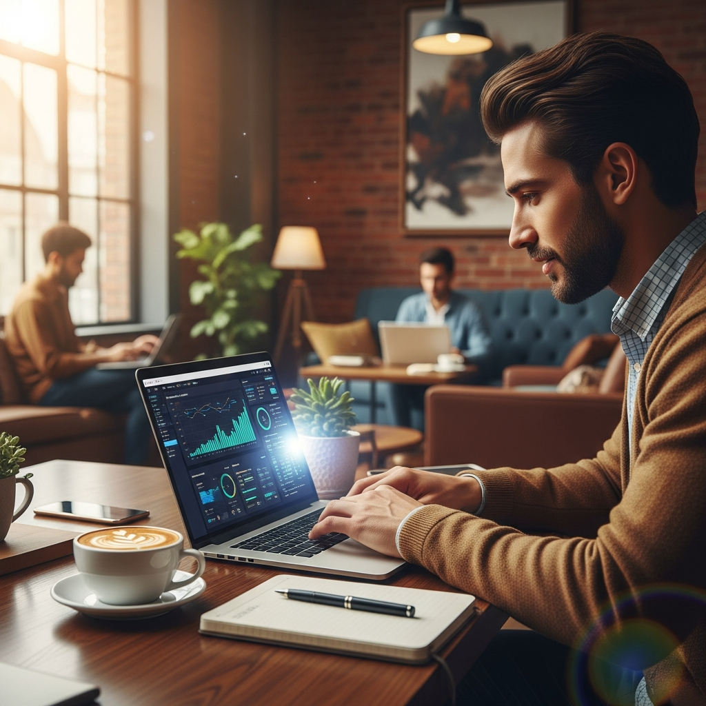 AI-generated image to illustrate the content of Hustle Revenue.